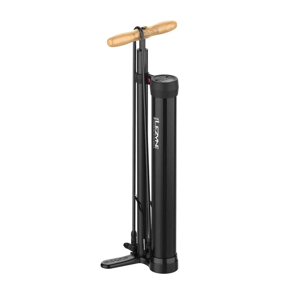 Lezyne Floor Pump 15 x 20 x 63.5 cm / Black Lezyne - Digital Pressure Over Drive