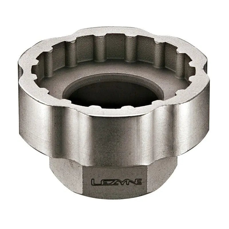 Lezyne Workshop Tool na / Grey Lezyne - External BB Socket Tool For 3/8 Socket Driver