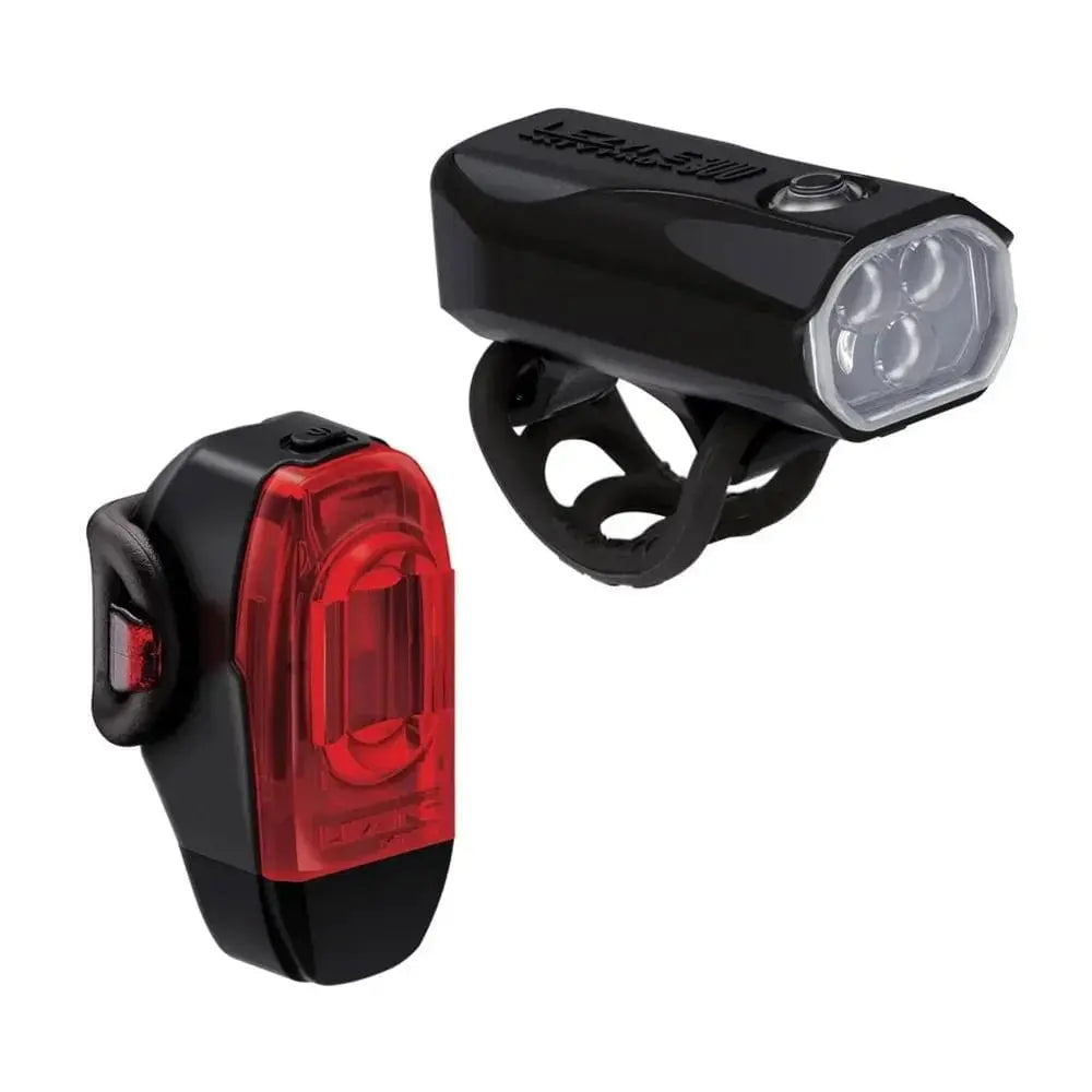Lezyne Lights 300 lumins / Black Lezyne - KTV Drive Pro 300+ /  KTV Drive+ Pair