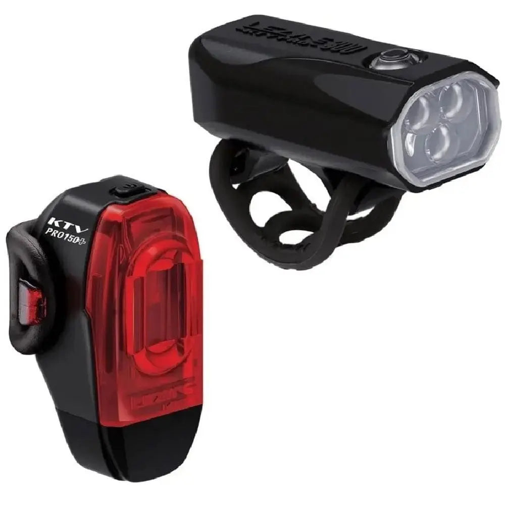 Lezyne Lights 300 lights / Black Lezyne - KTV Drive Pro 300+ /  KTV Drive Pro+ Pair