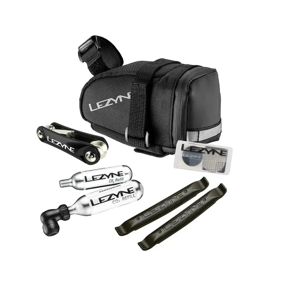 Lezyne Seat Pack Medium / Black Lezyne - M Caddy CO2 Kit