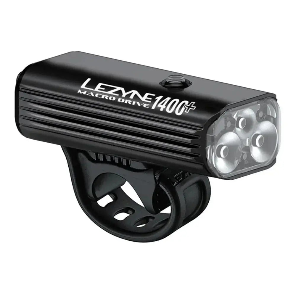 Lezyne Lights 1400 lumin / Black Lezyne - Macro Drive 1400+ Front