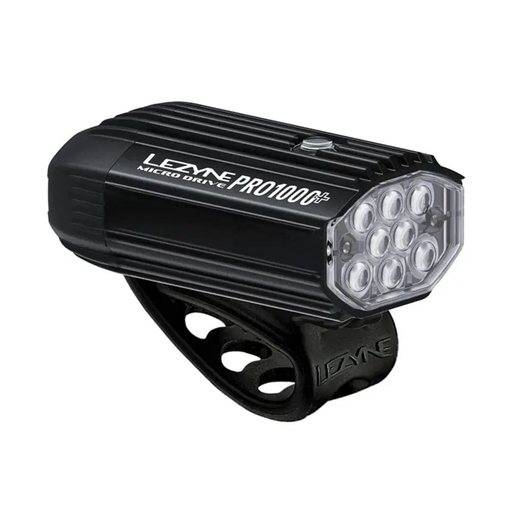 Lezyne Lights 1000 lumins / Black Lezyne - Micro Drive Pro 1000+ Front