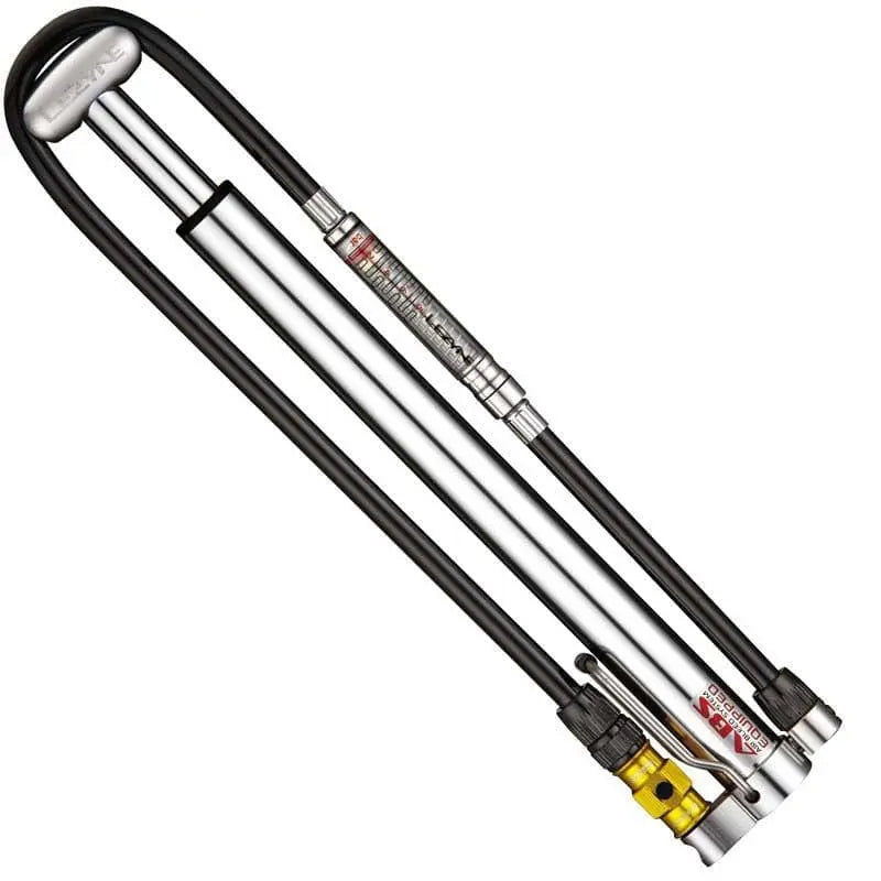 Lezyne Pump Gauge - 300mm / Silver Lezyne - Micro Floor Drive HP Gauge - V2 ABS
