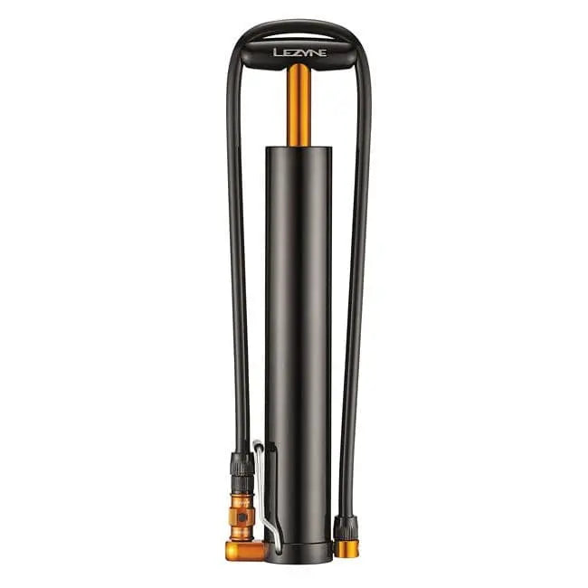 Lezyne Micro Floor Pump 303mm / Black | Gold Lezyne - Micro Floor Drive XL