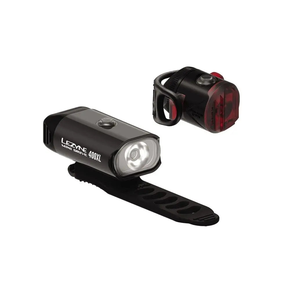 Lezyne Lights 400XL/Femto / Black Lezyne - Mini Drive 400 / Femto USB Drive Pair
