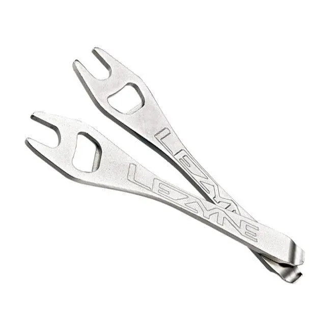Lezyne Tools 15mm / Silver Lezyne - Sabre Tyre Lever / Pedal Wrench - Pair