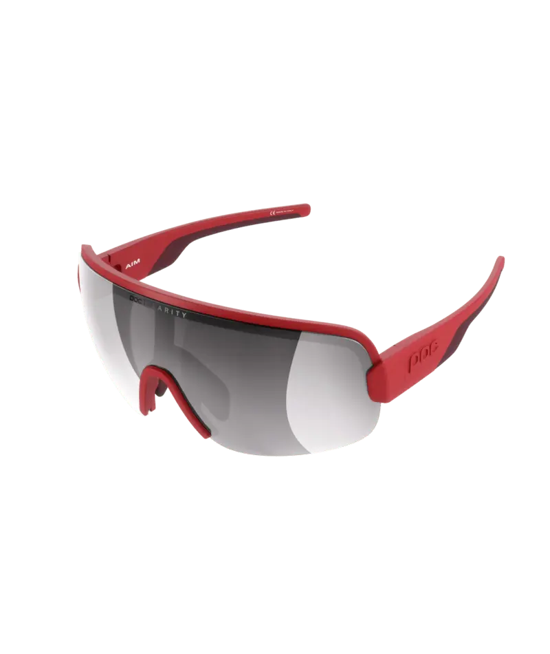 POC Sunglasses Prismane Red/Clarity Road/Sunny Silver / One Size Aim