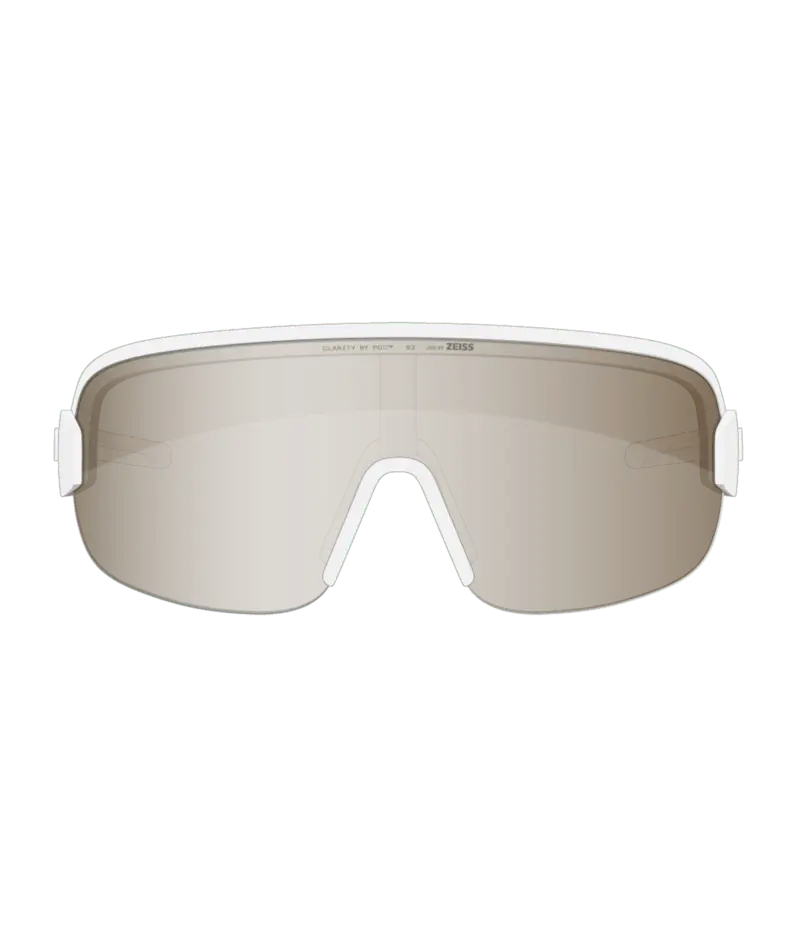 POC Sunglasses Hydrogen White/Clarity Trail /Partly Sunny Silver / One Size Aim