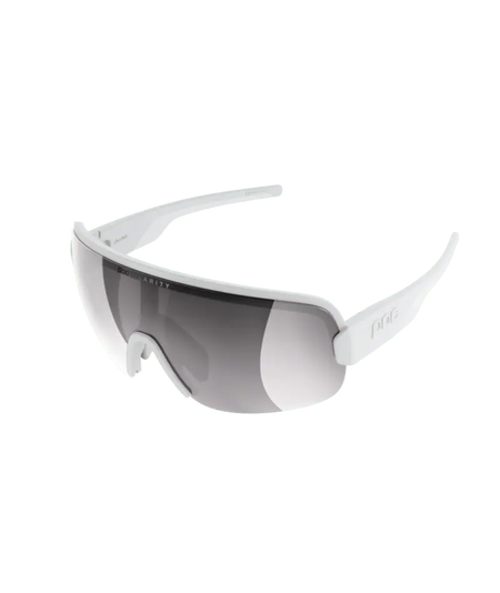 POC Sunglasses Hydrogen White/Clarity Road/Sunny Silver / One Size Aim
