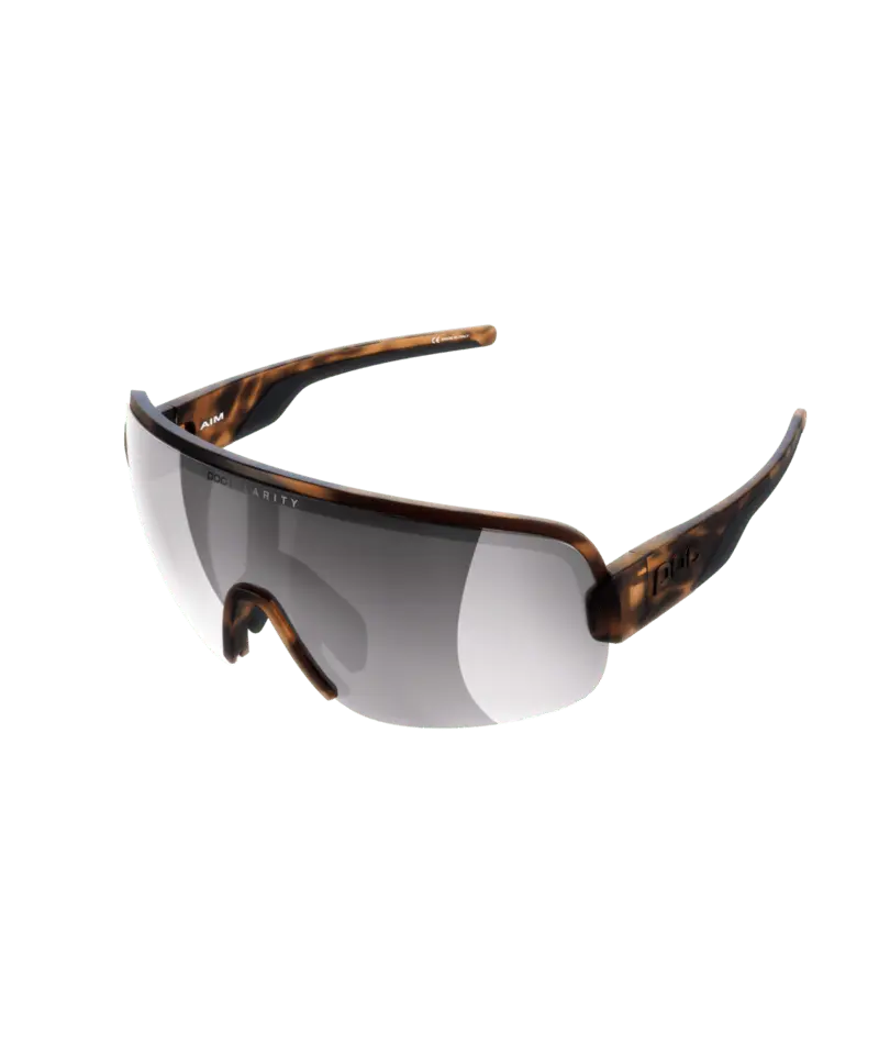 POC Sunglasses Tortoise Brown/Clarity Road/Sunny Silver / One Size Aim