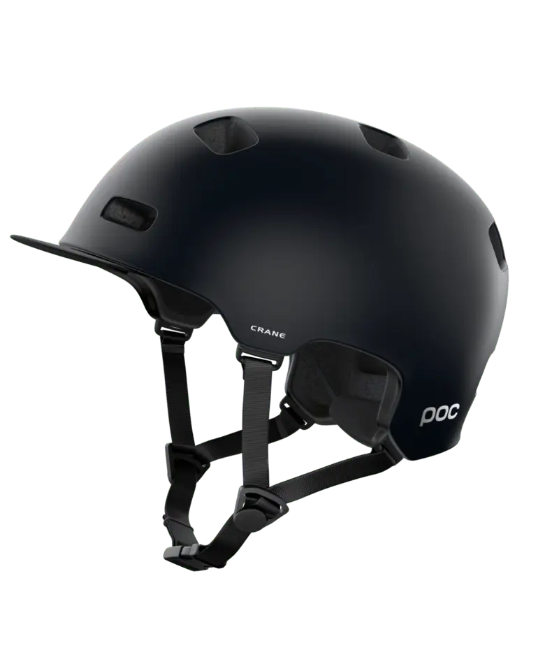 POC Helmet Uranium Black Matt / S/51-54 Crane MIPS
