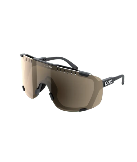 POC Sunglasses Uranium Black/Clarity Trail/Partly Sunny Silver / One Size Devour