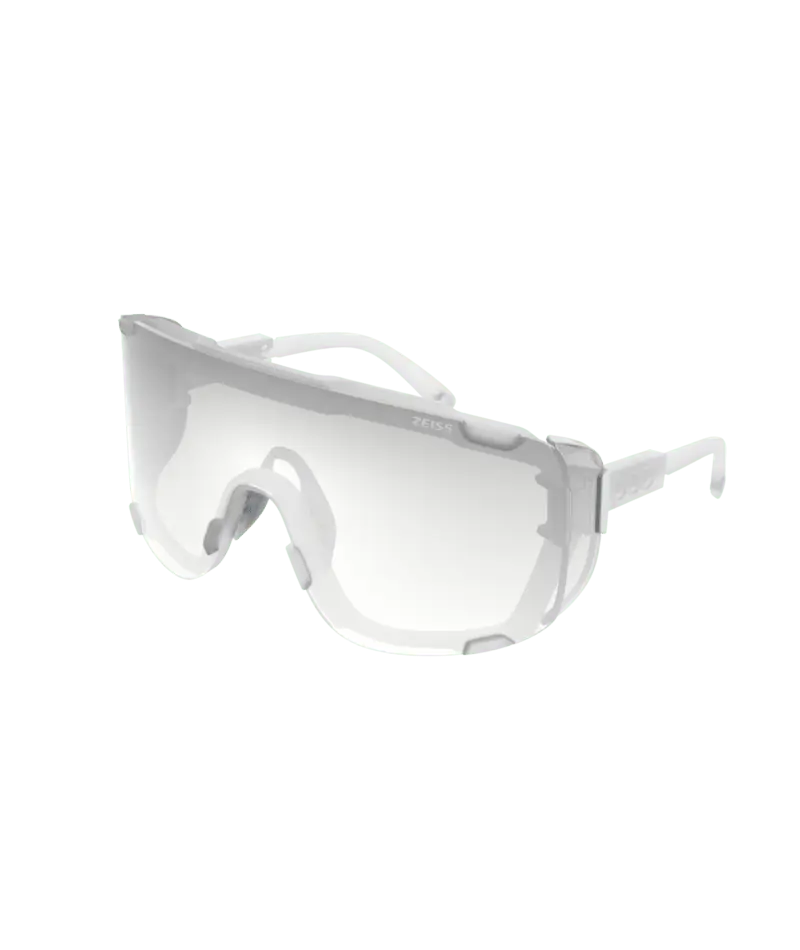 POC Sunglasses Transparant Crystal/Clarity Trail/Partly Sunny Silver / One Size Devour