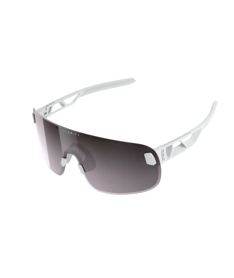 POC Sunglasses Hydrogen White/Clarity Road/Sunny Silver / One Size Elicit