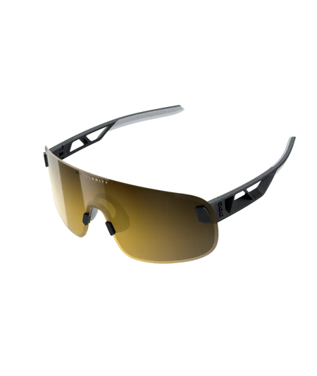 POC Sunglasses Uranium Black/Clarity Road/Partly Sunny Gold / One Size Elicit