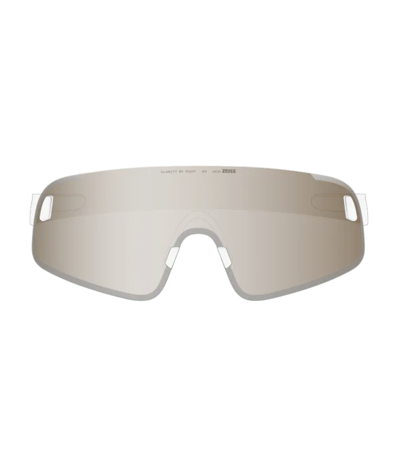 POC Sunglasses Hydrogen White/Clarity Trail /Partly Sunny Silver / One Size Elicit Toric