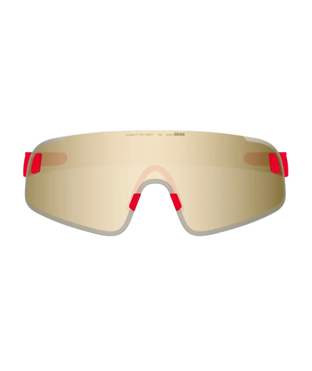 POC Sunglasses Prismane Red/Clarity Road/Partly Sunny Gold / One Size Elicit Toric