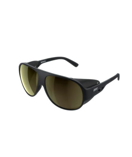 POC Sunglasses Uranium Black/Clarity Universal/Glacial Gold / One Size Nivalis