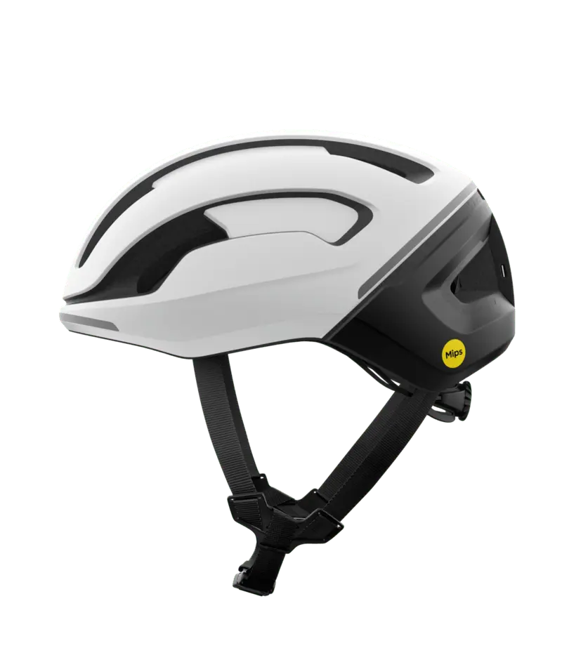POC Helmet Hydrogen White Matt/Uranium Black Matt / S/50-56cm Omne Beacon MIPS