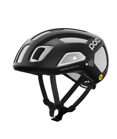 POC Helmet Uranium Black/Hydrogen White Matt / S/50-56cm Ventral Air MIPS NFC