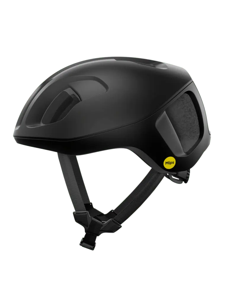 POC Helmet Uranium Black Matt / S/50-56cm Ventral MIPS