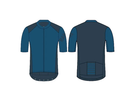 RAPHA Short Sleeve Jersey Rapha Pro Team Training Cycling Jersey Dark Blue/Black