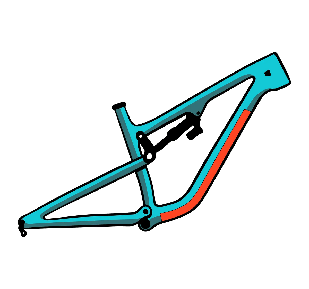 RideWrap Bike Protection RideWrap ESSENTIAL Protection Downtube