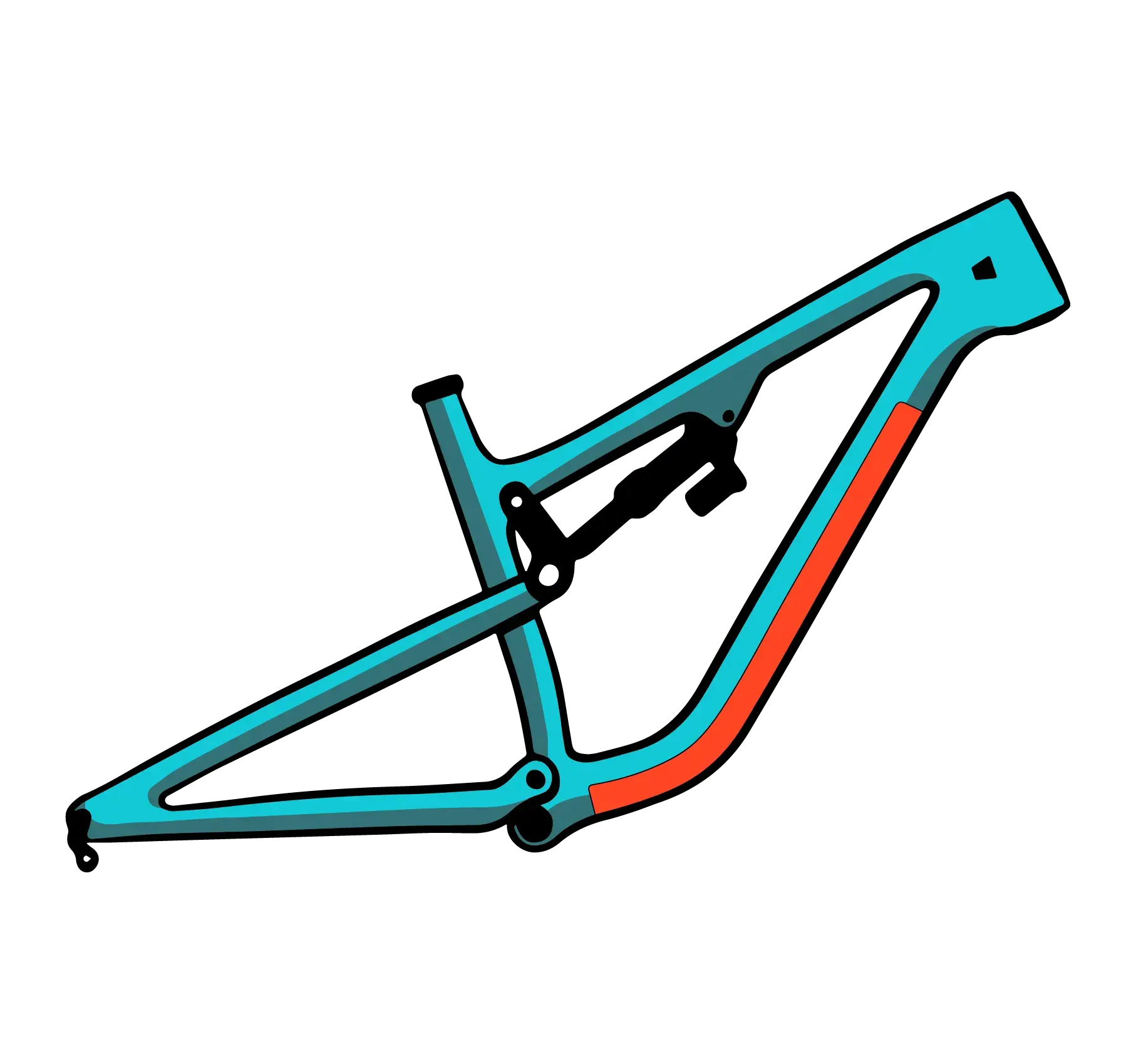 RideWrap Bike Protection RideWrap ESSENTIAL Protection Downtube