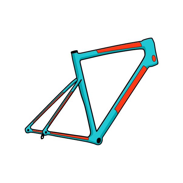 RideWrap Bike Protection RideWrap ESSENTIAL Protection Road Frame Kit