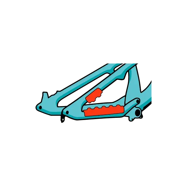 RideWrap Bike Protection RideWrap VHS V-3 Chain Sound Dampener