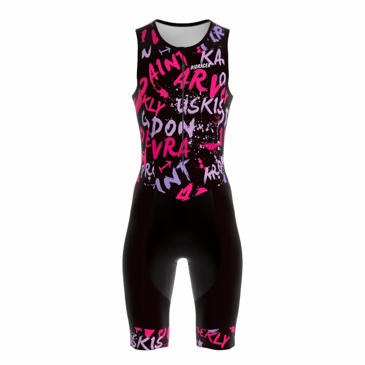 Saint Piran Sports Wear Saint Piran Geddon Pink Triathlon Suit - Sleeveless
