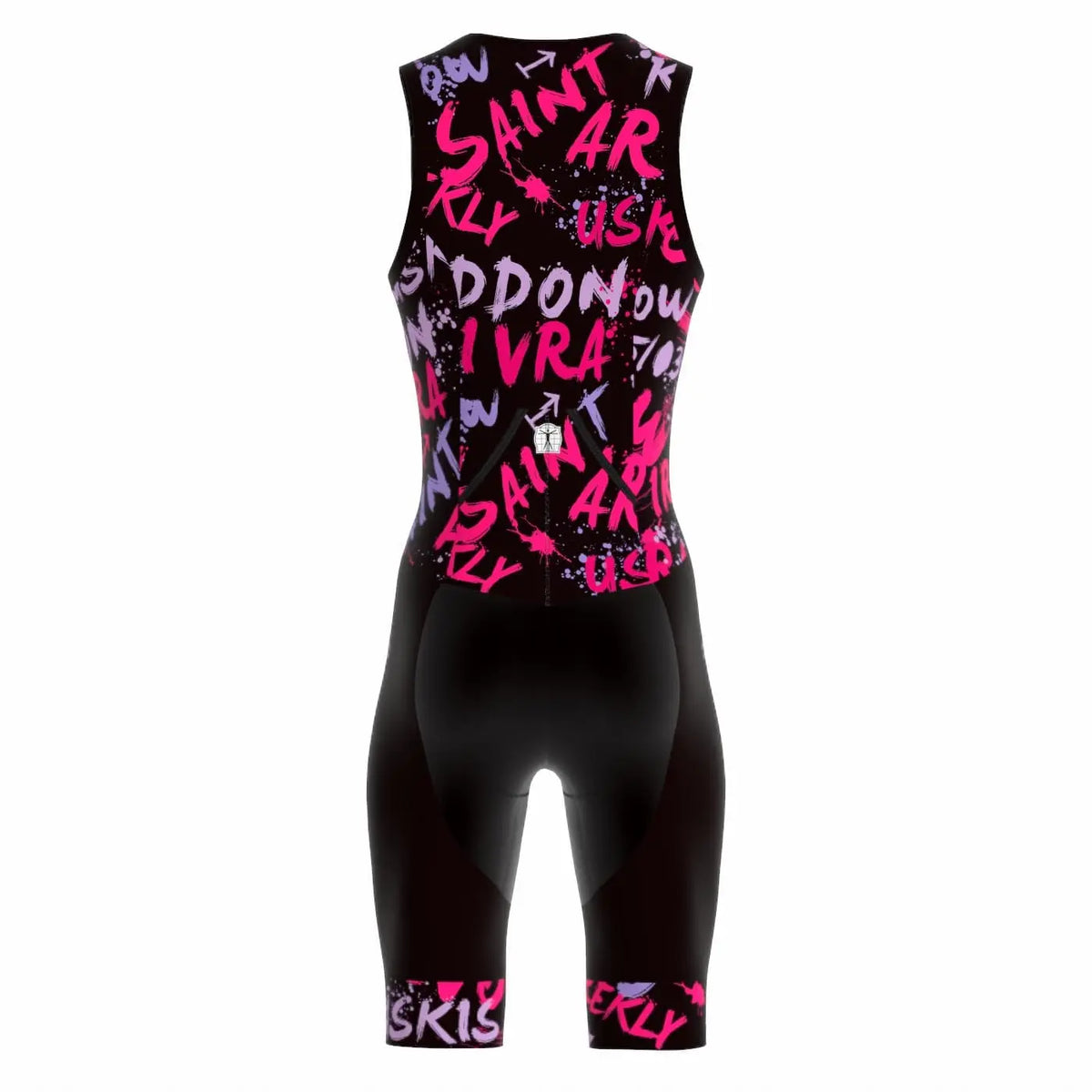 Saint Piran Sports Wear Saint Piran Geddon Pink Triathlon Suit - Sleeveless
