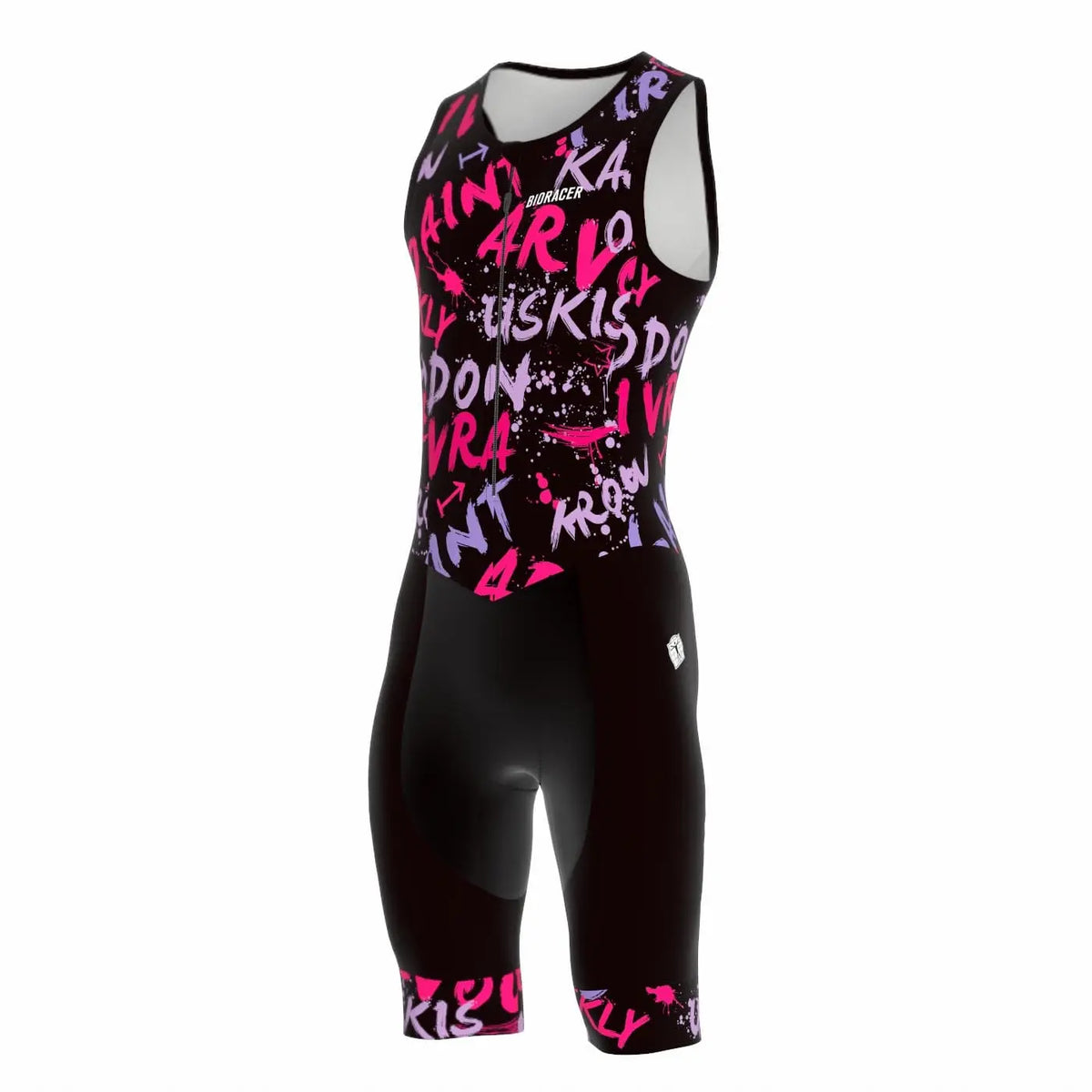 Saint Piran Sports Wear Saint Piran Geddon Pink Triathlon Suit - Sleeveless