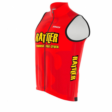 Saint Piran Service Course Gilet Berry Rattler - Gilet High Collar