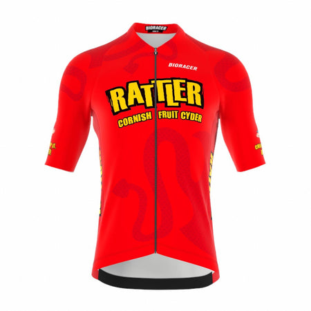 Saint Piran Service Course Short Sleeve Jersey Berry Rattler Jersey - Icon SS