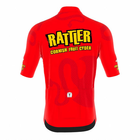 Saint Piran Service Course Short Sleeve Jersey Berry Rattler Short Sleeve Jersey - Icon Classic Smooth
