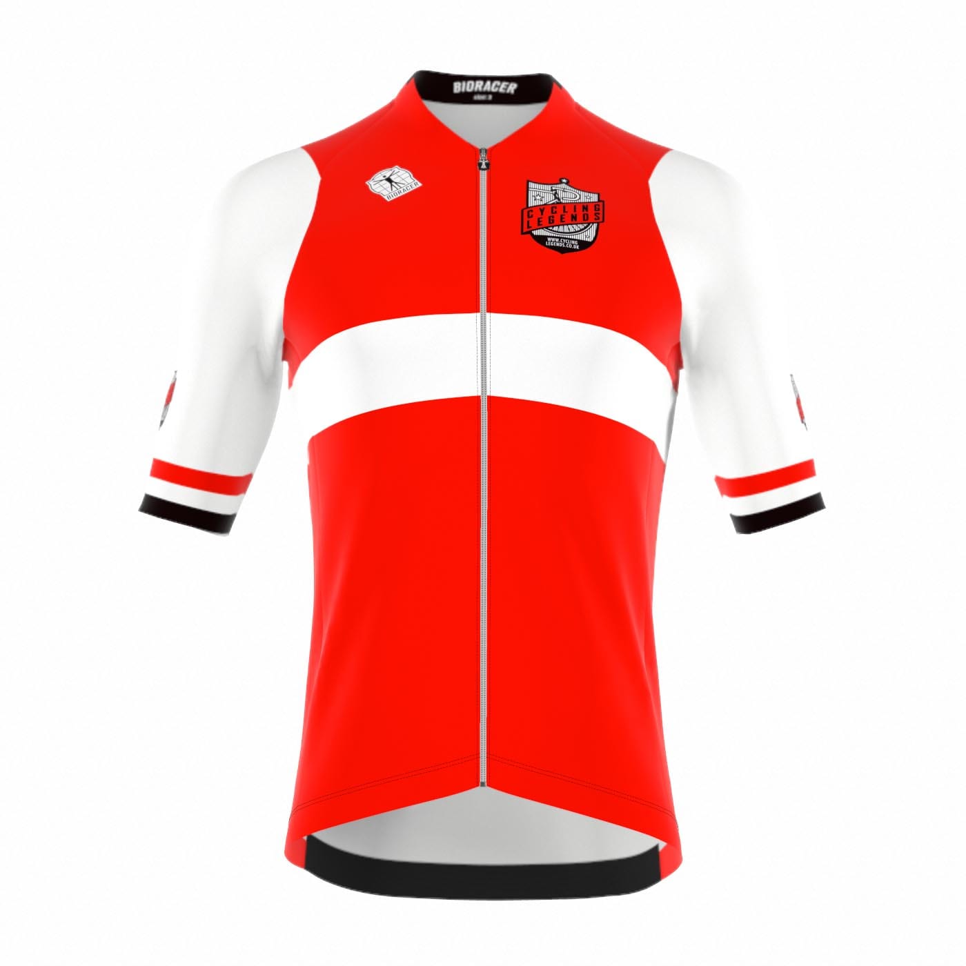 Saint Piran Service Course Icon Short Sleeve Jersey XXS / Red / Male Cycling Legends Short Sleeve Jersey Icon