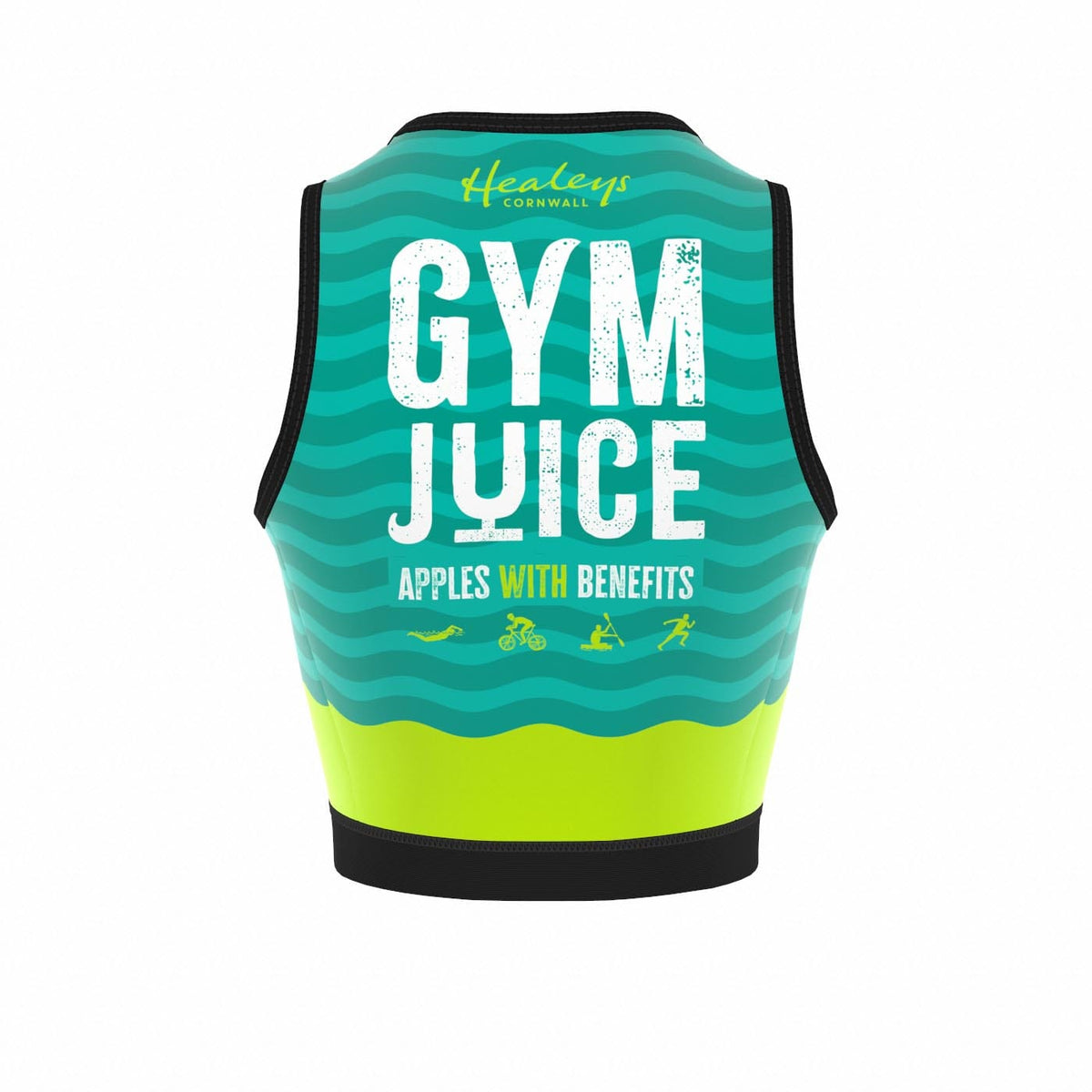 Saint Piran Service Course Gilet Healeys Gym Juice - Athletics Bikini Top