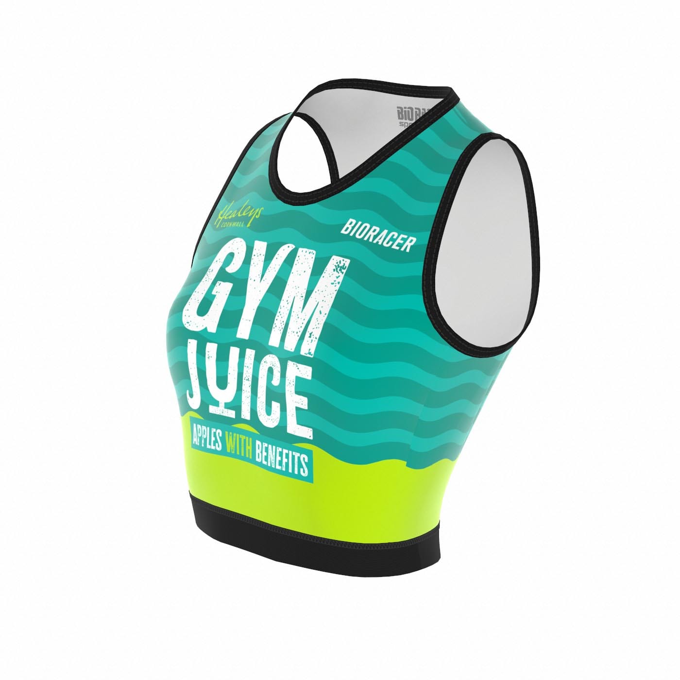 Saint Piran Service Course Gilet Healeys Gym Juice - Athletics Bikini Top