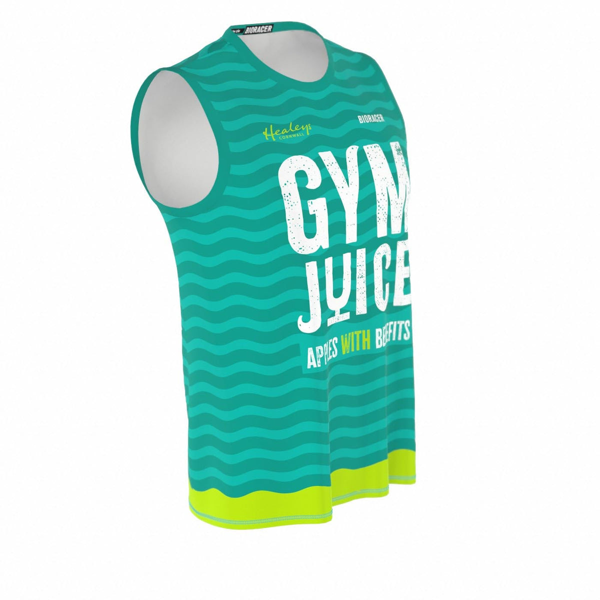Saint Piran Service Course Singlet Healeys Gym Juice - Athletics Singlet