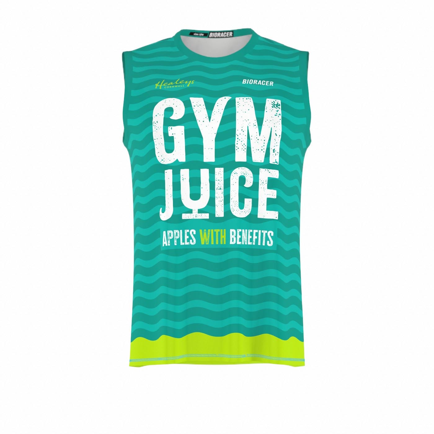 Saint Piran Service Course Singlet Healeys Gym Juice - Athletics Singlet