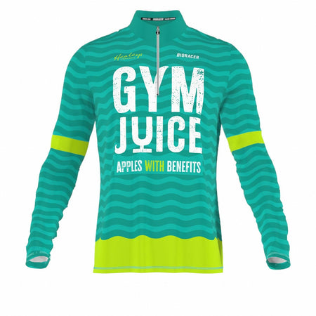 Saint Piran Service Course long Sleeve Jersey Healeys Gym Juice - Athletics Thermal Long Sleeve Shirt