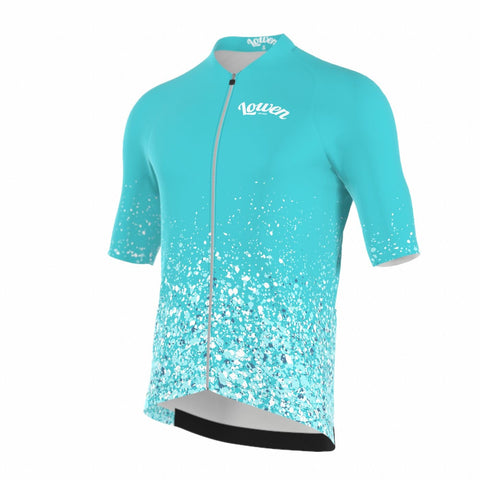 Saint Piran Service Course Icon Short Sleeve Jersey Lowen - Coastal Mist Icon Short Sleeve Jersey