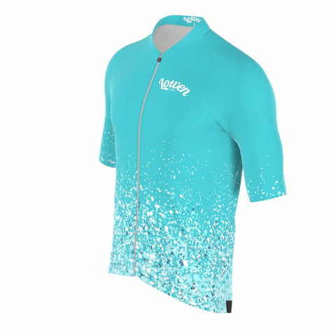 Saint Piran Service Course Icon Short Sleeve Jersey Lowen - Coastal Mist Icon Short Sleeve Jersey