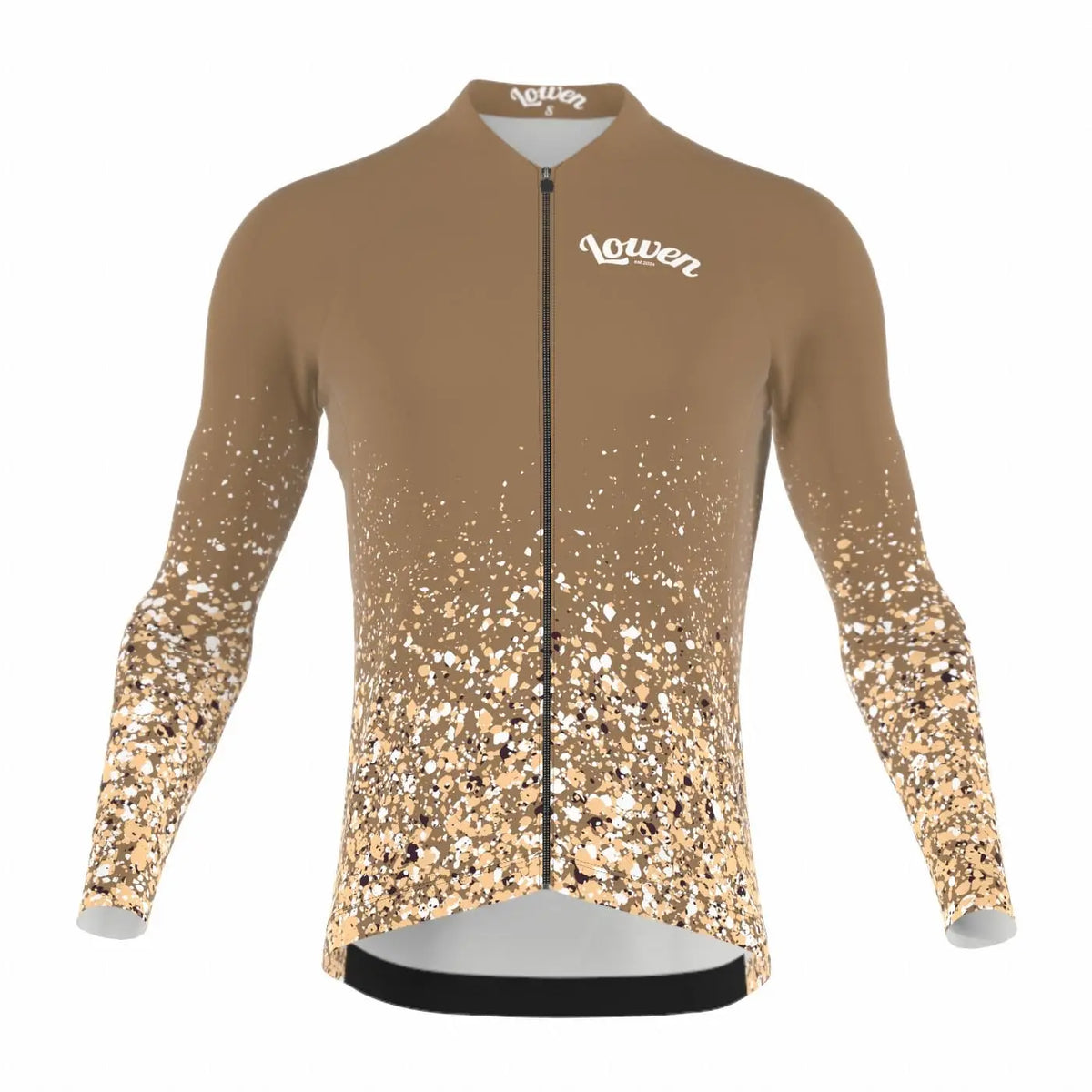 Saint Piran Service Course long Sleeve Jersey Lowen - Mocha Icon Long Sleeve Jersey