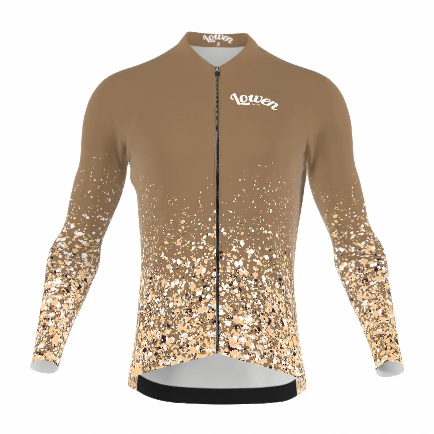 Saint Piran Service Course long Sleeve Jersey Lowen - Mocha Icon Long Sleeve Jersey