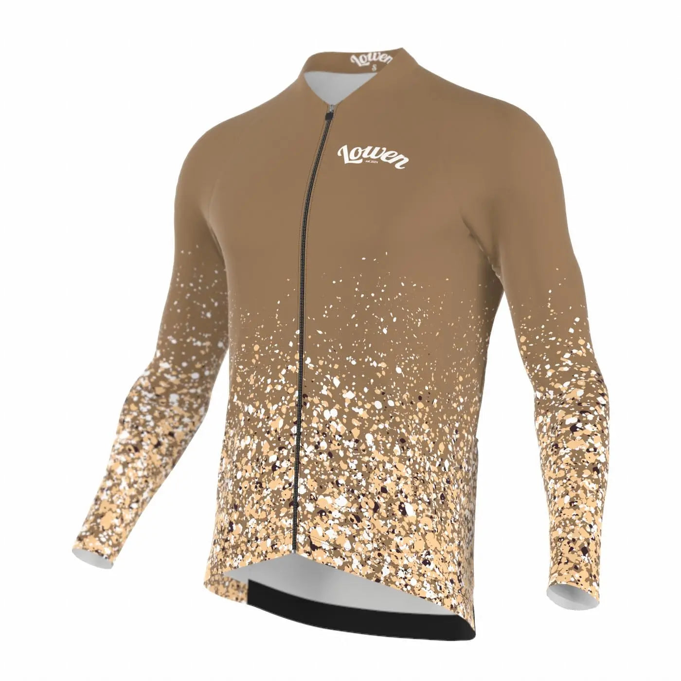 Saint Piran Service Course long Sleeve Jersey Lowen - Mocha Icon Long Sleeve Jersey