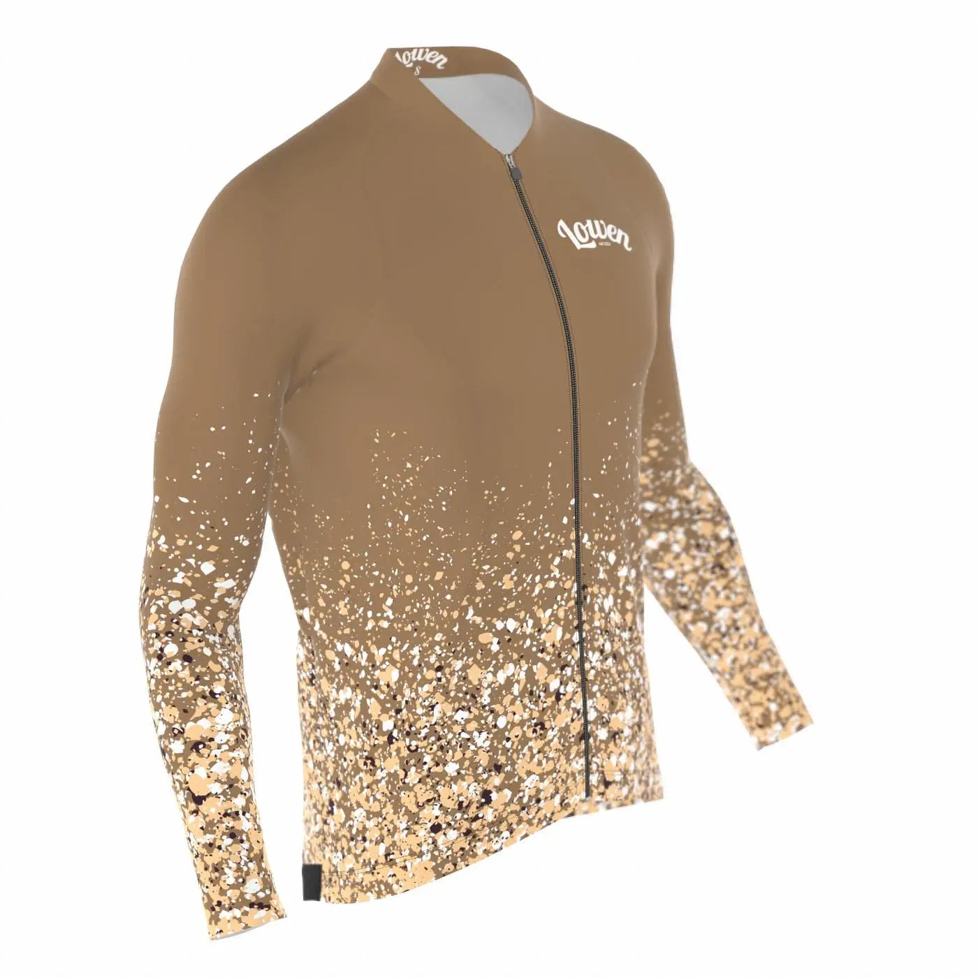 Saint Piran Service Course long Sleeve Jersey Lowen - Mocha Icon Long Sleeve Jersey