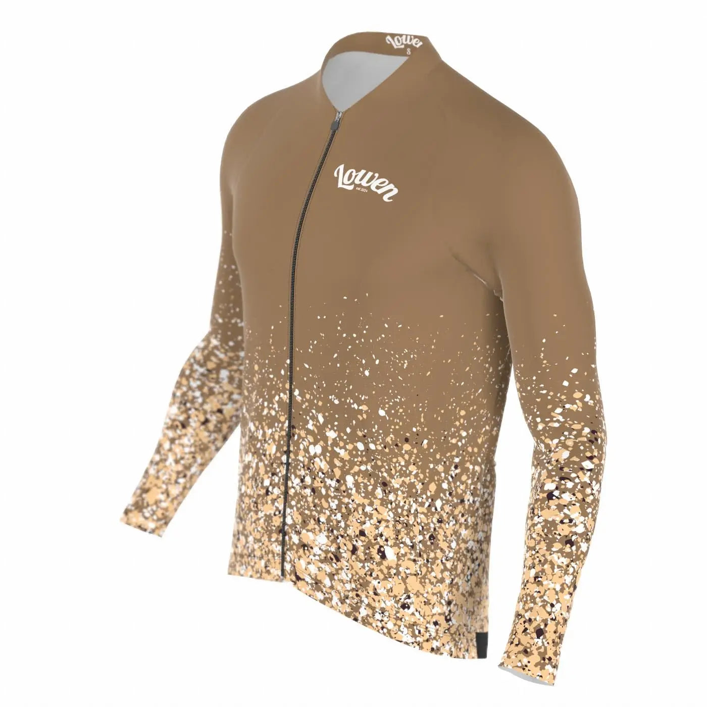 Saint Piran Service Course long Sleeve Jersey Lowen - Mocha Icon Long Sleeve Jersey